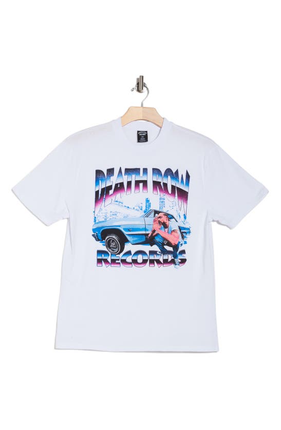 Shop Death Row Records Snoop City Graphic T-shirt In White