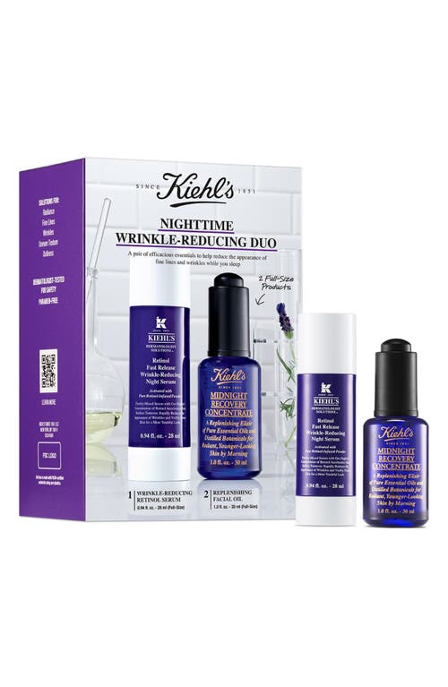 Kiehl's Since 1851 Nighttime Wrinkle-Reducing Duo USD $136 Value