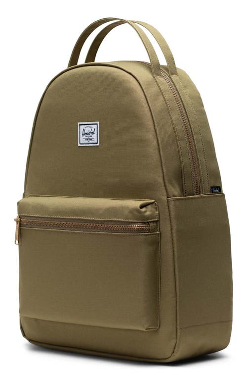 Shop Herschel Supply Co . Nova Mid Volume Backpack In Dried Herb