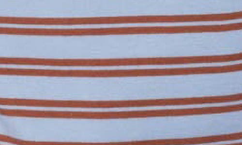 Edikted Stripe Long Sleeve Oversize Polo In Blue