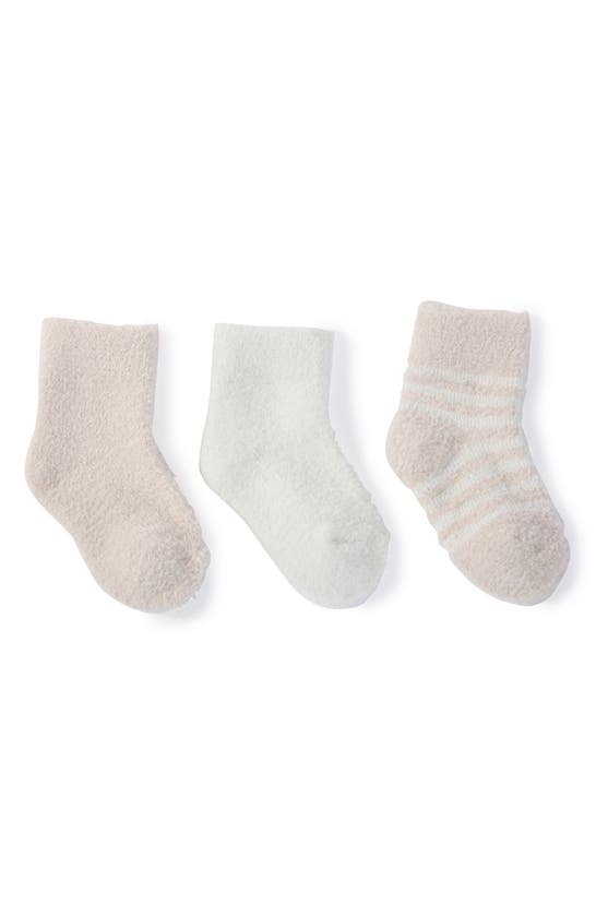 Barefoot Dreams 3-pack Socks In Blue