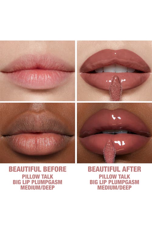 Charlotte Tilbury Pillow Talk Big Lip Plumpgasm In Medium/deep