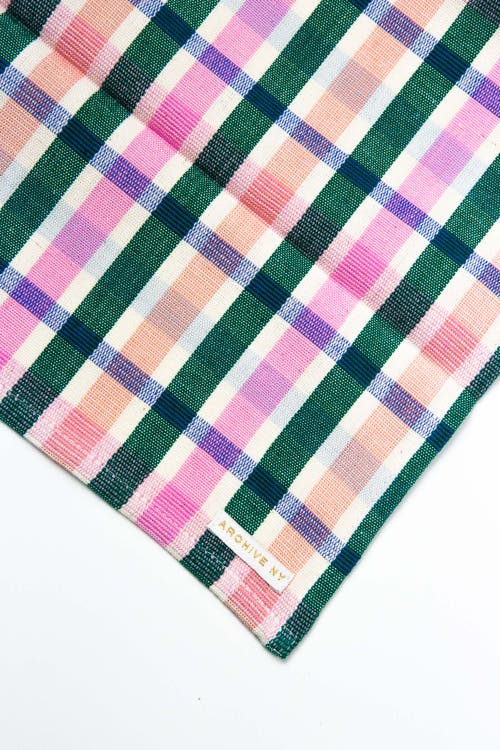ARCHIVE NEW YORK ARCHIVE NEW YORK HANDWOVEN CLASSIC PLAID COTTON NAPKINS, SET OF 4 