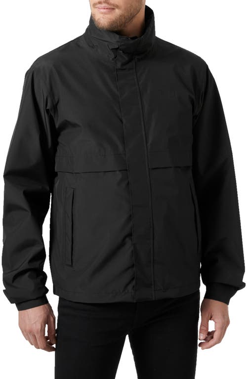 Helly Hansen T2 Rain Jacket Black at Nordstrom,