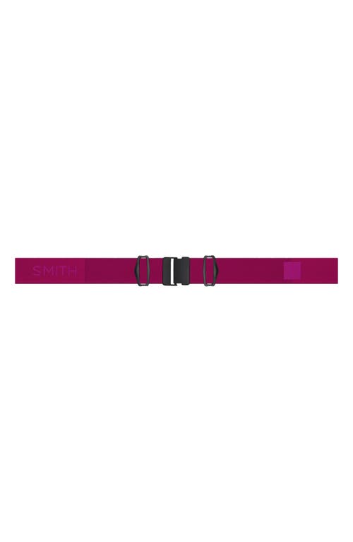 Shop Smith I/o Mag™ 164mm Snow Goggles In Fuchsia/chromapop Platinum