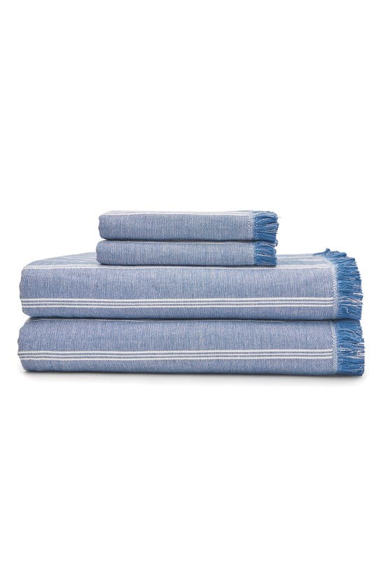 Slowtide Koko 4-piece Bath Bundle In Indigo