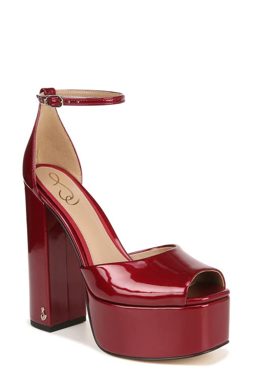 Sam edelman 2024 heels red