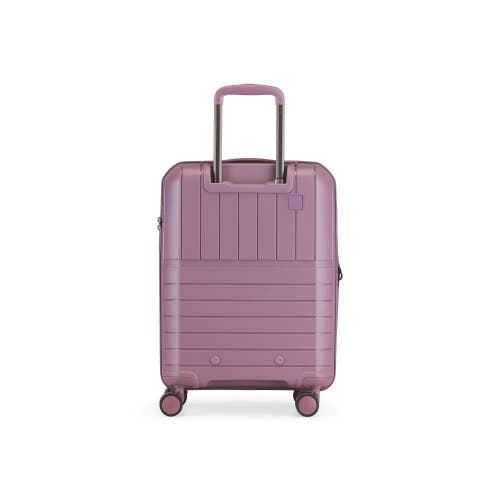 Shop Bugatti Bridgetown Hardside Carry-on Luggage With Tsa Lock In Orchid