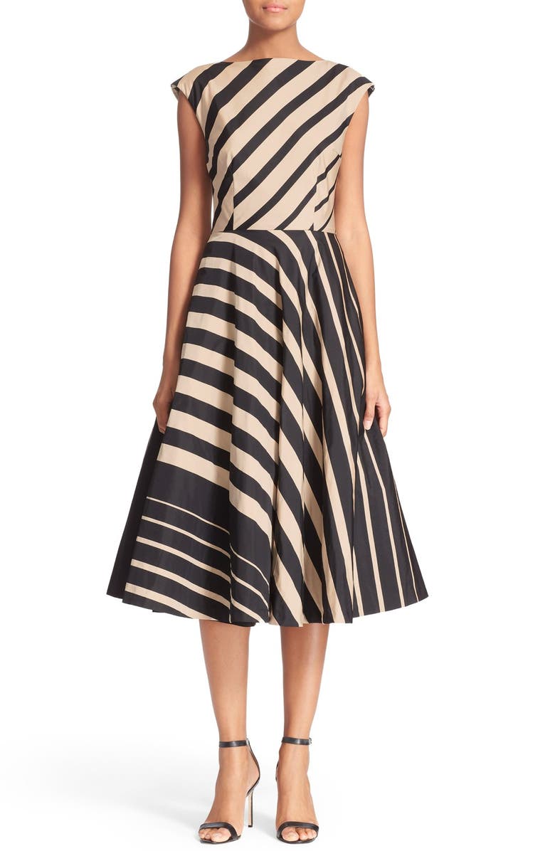 Tracy Reese Multidirectional Fit & Flare Dress | Nordstrom
