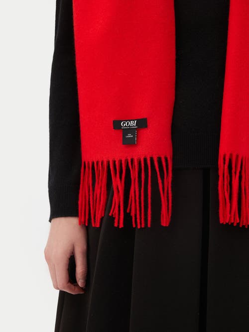 Gobi Cashmere In High Risk Red
