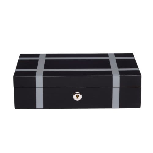 Shop Rapport London Carnaby Watch And Accessory Box In Black