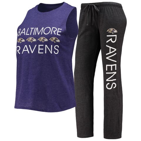 Women's Concepts Sport Baltimore Ravens Reprise Lounge Pants, Size: Small, Grey