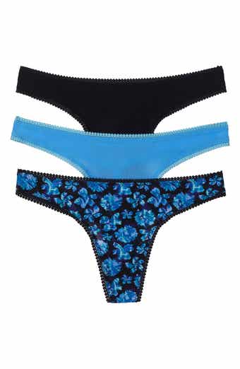 Gossamer Mesh Hip Bikini Underwear - Light Blue – On Gossamer