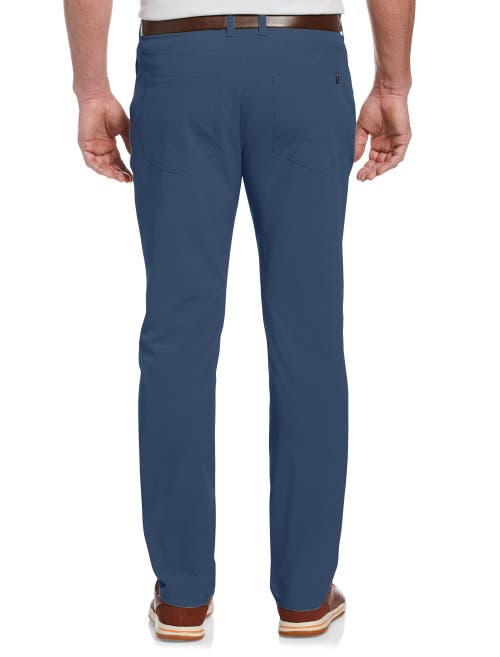 Shop Callaway 5-pocket Flat-front Everplay Pants In Navy Heather