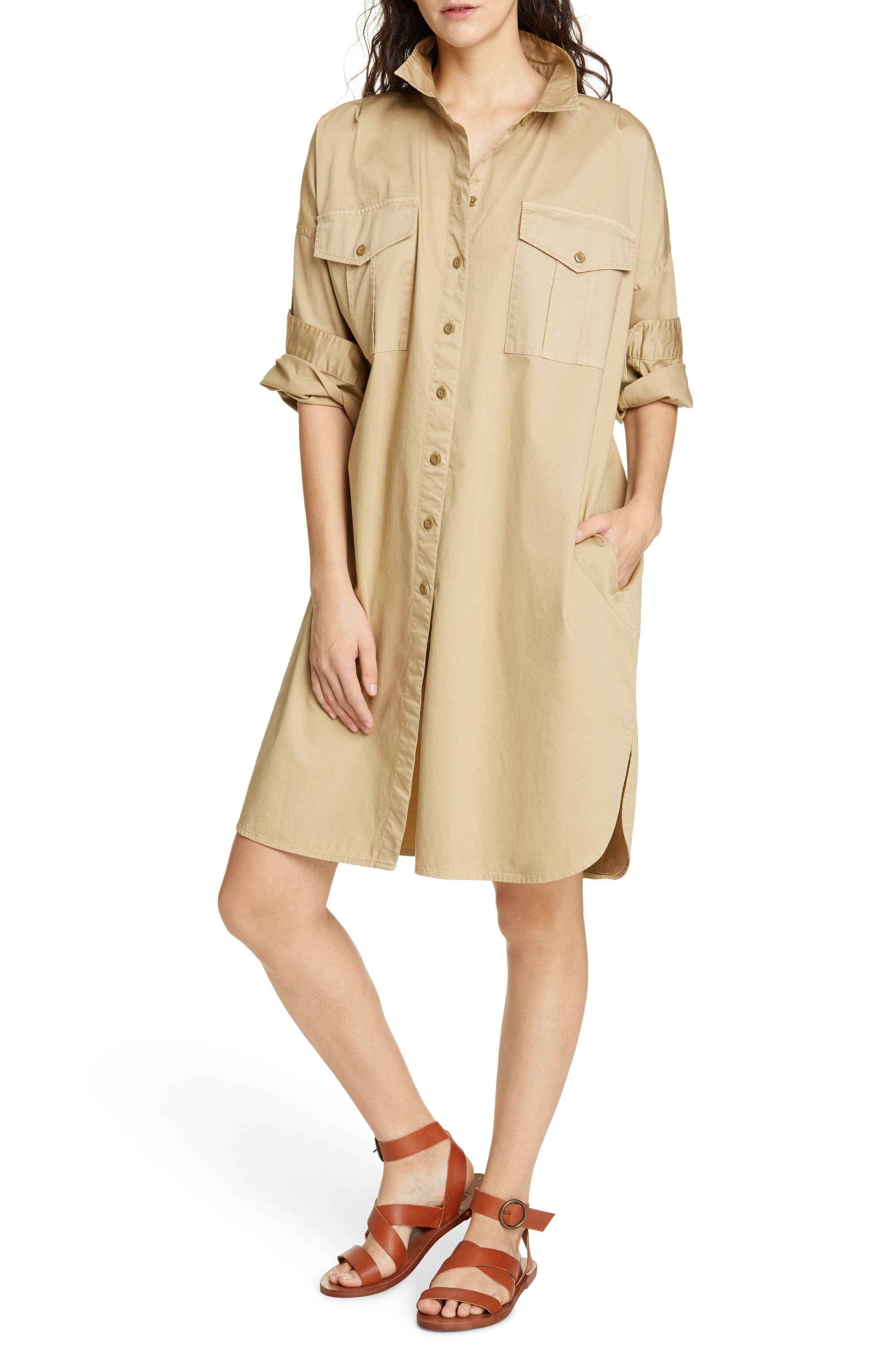 alex mill shirt dress