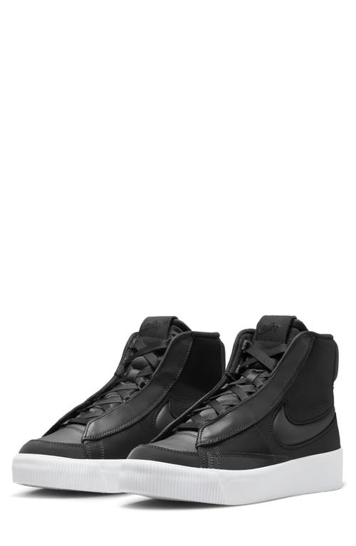 Nike Blazer Victory Mid Sneaker in Black/Dark Smoke/Off Noir
