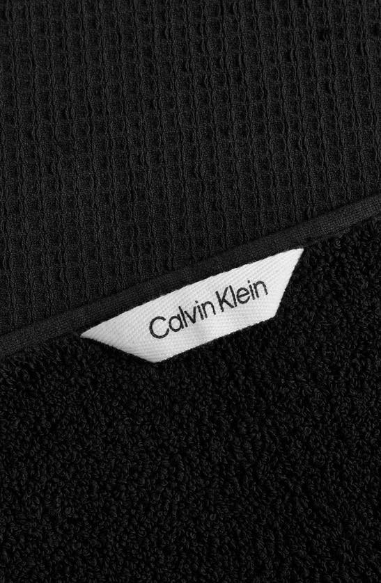 Calvin Klein Eternity Cotton Bath Essentials In Black