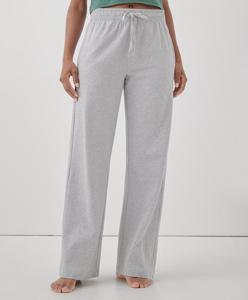 Shop Pact Organic Cotton Cool Stretch Lounge Pant In Heather Grey