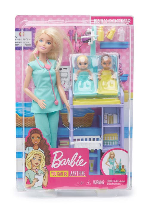Mattel Barbie Baby Doctor Doll & Playset in Asst at Nordstrom