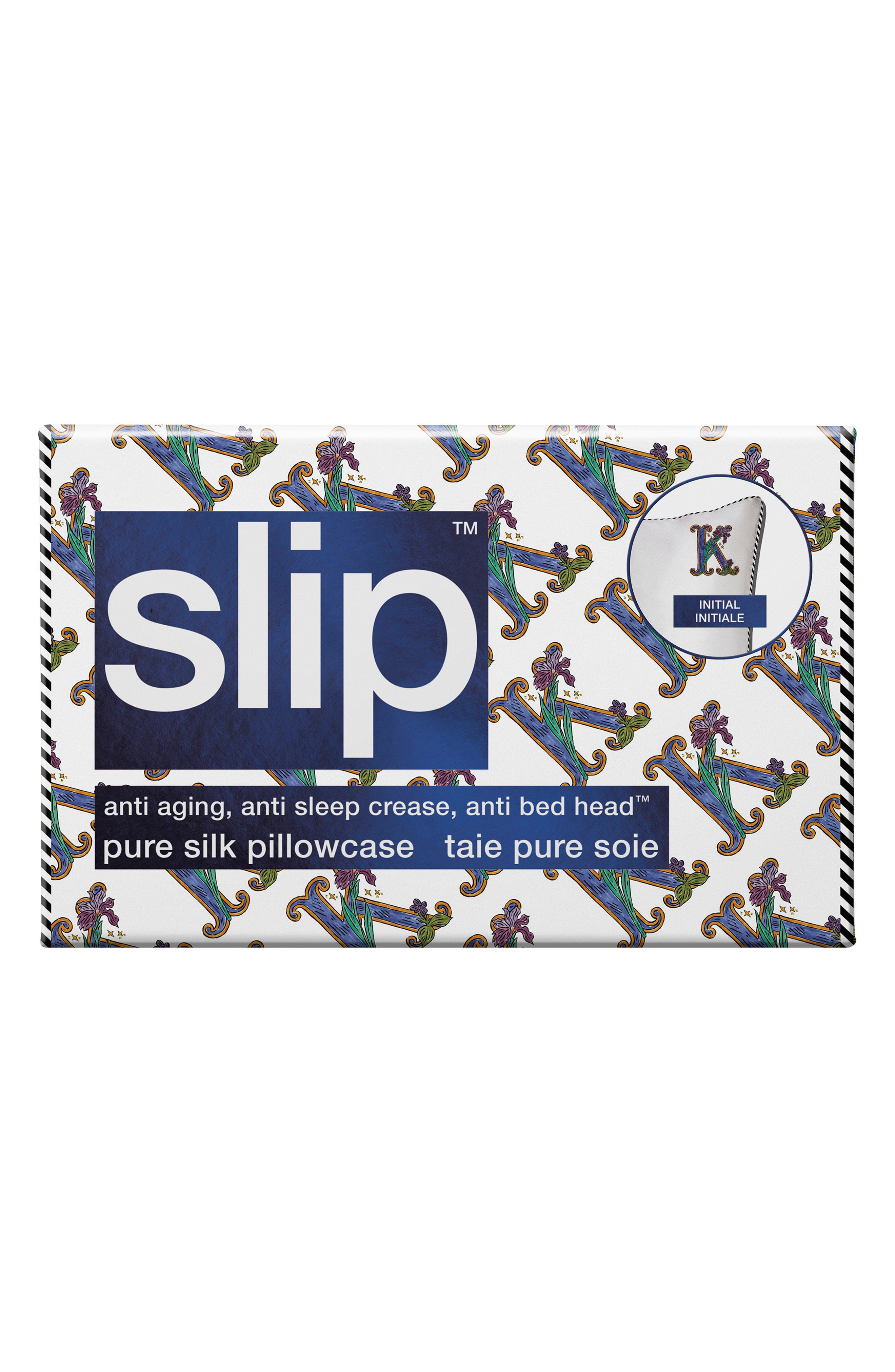 slip Embroidered Pure Silk Queen Pillowcase Nordstrom