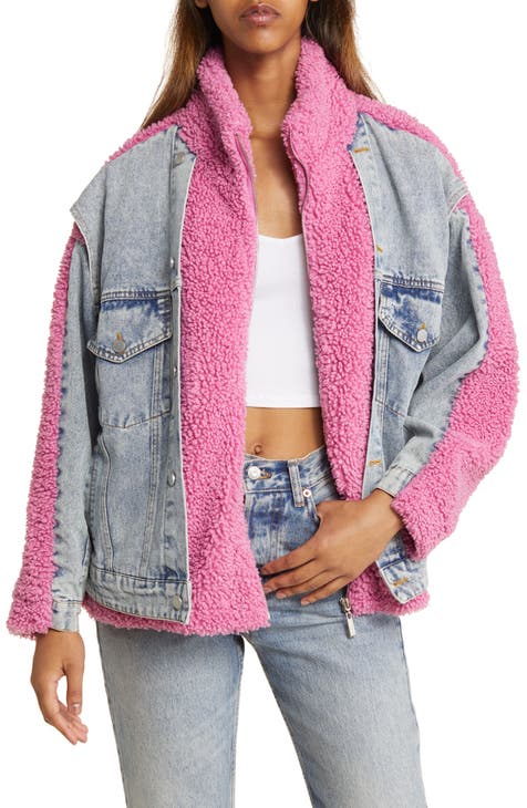 Women's Pink Denim Jackets