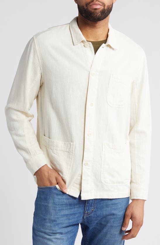 Rails Men's Ambrose Utility Jacket In Ecru