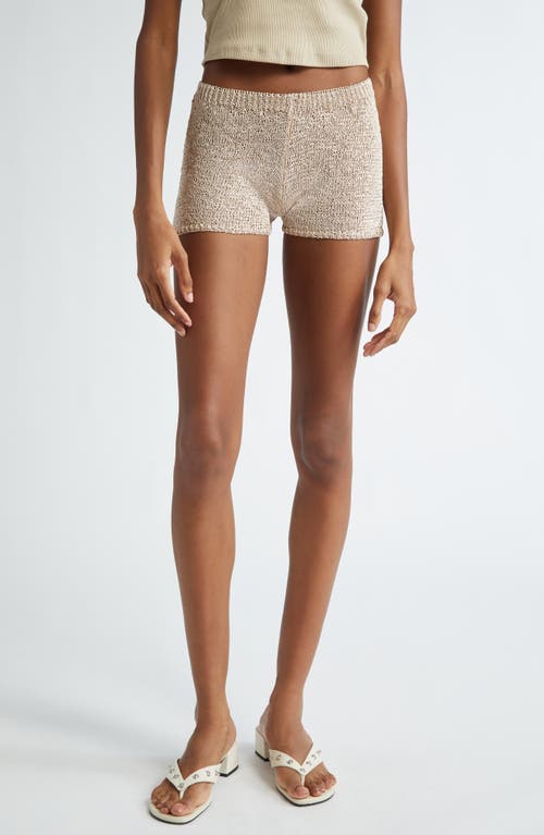 Paloma Wool Trefle Knit Shorts in Gold at Nordstrom, Size Large