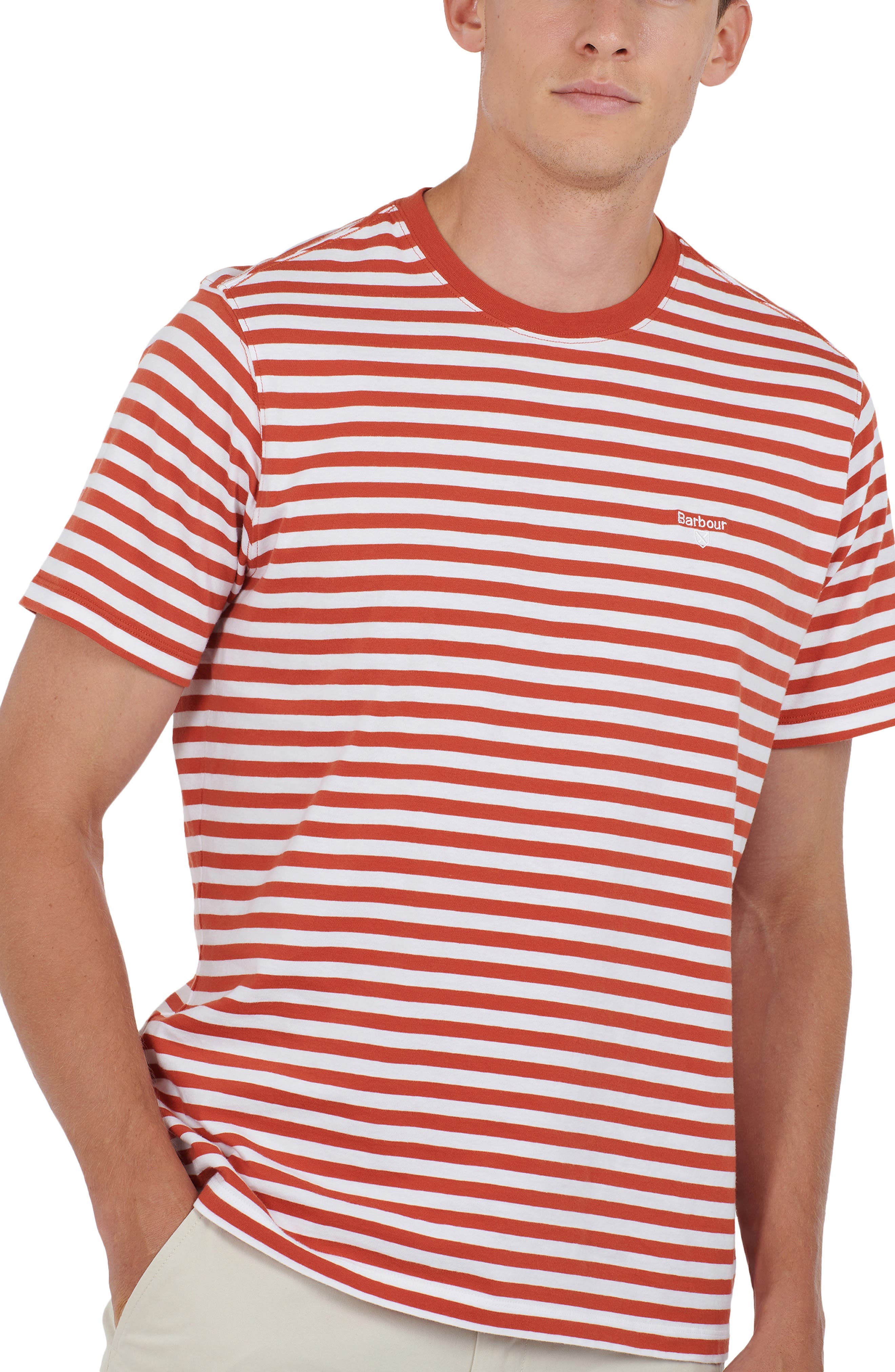 mens barbour t shirt