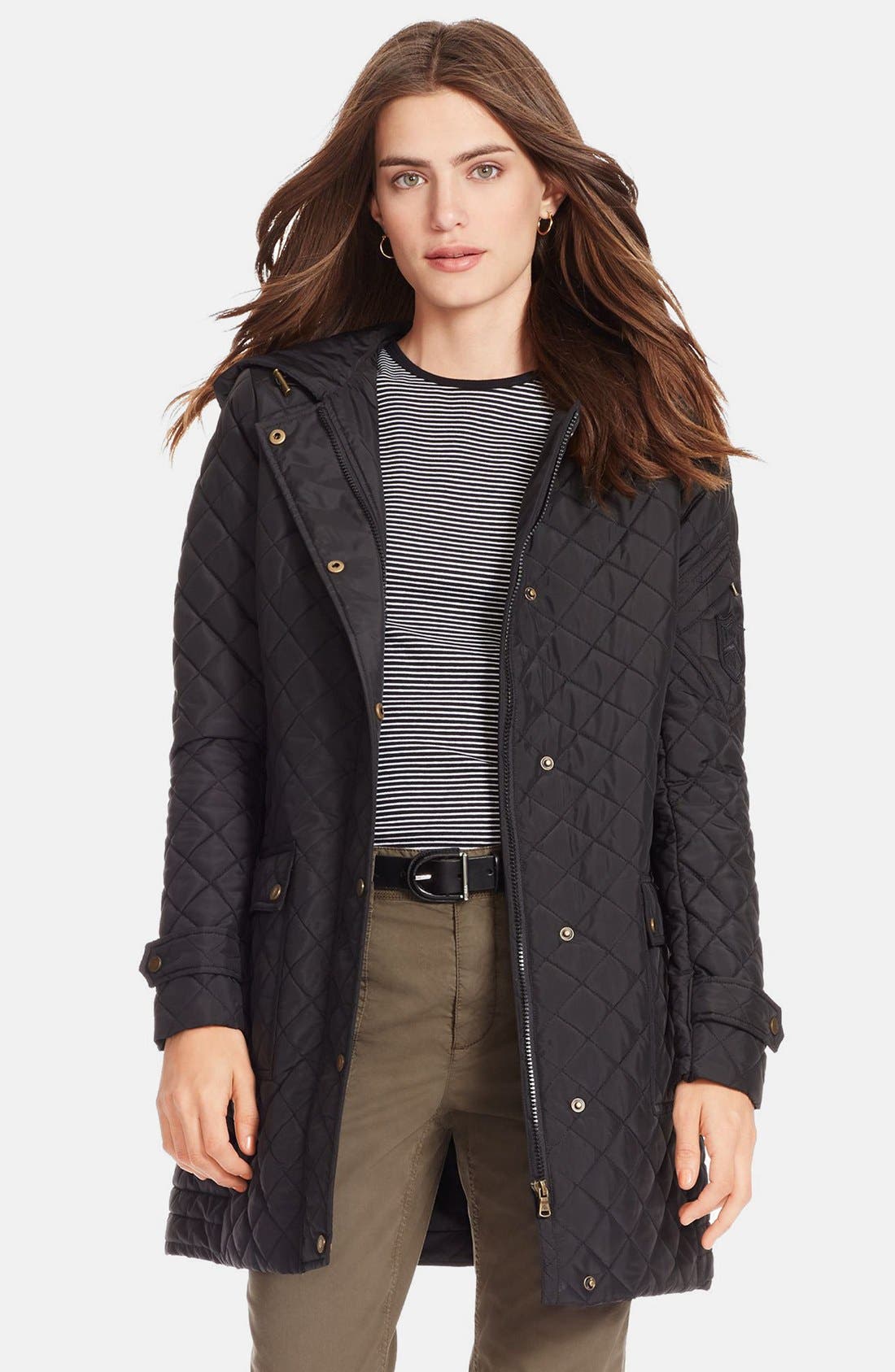 Lauren Ralph Lauren Hooded Quilted Coat Nordstrom