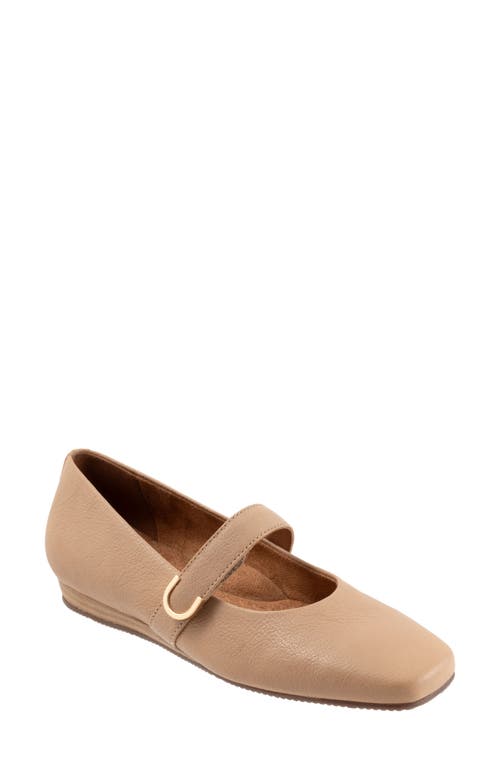 Softwalk Valdivia Womens Adjustable Mary Janes In Beige