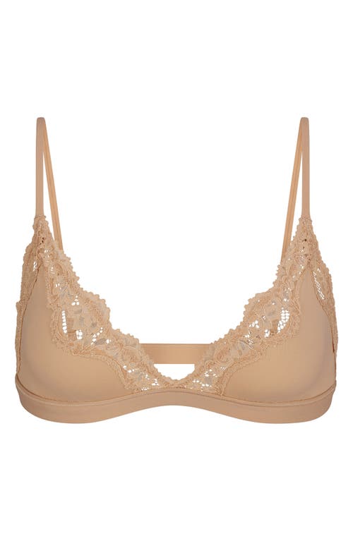 SKIMS Fits Everybody Lace Triangle Bralette at Nordstrom,