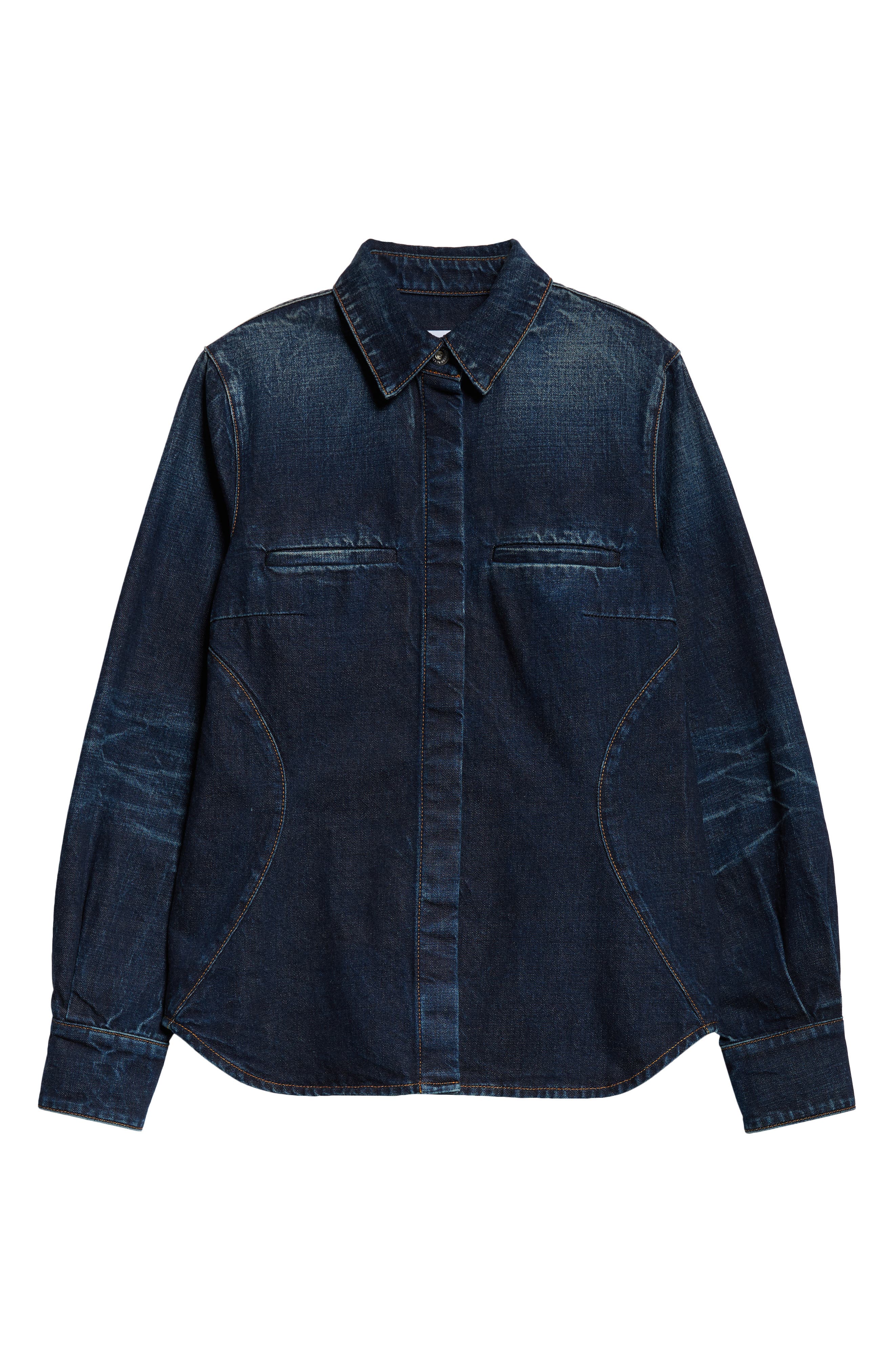 Ferragamo Women Denim jacket Blue