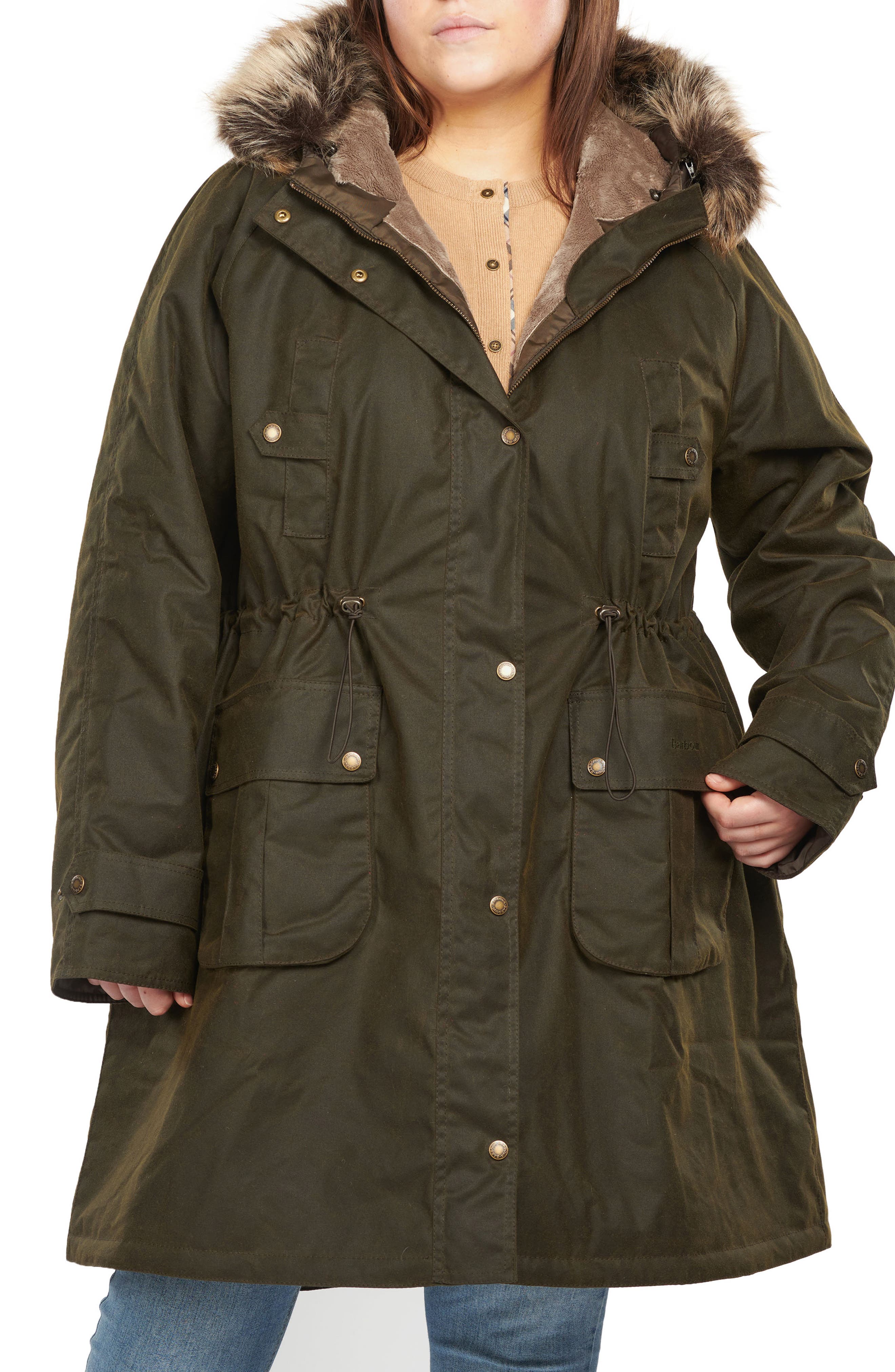 barbour size 22 jacket