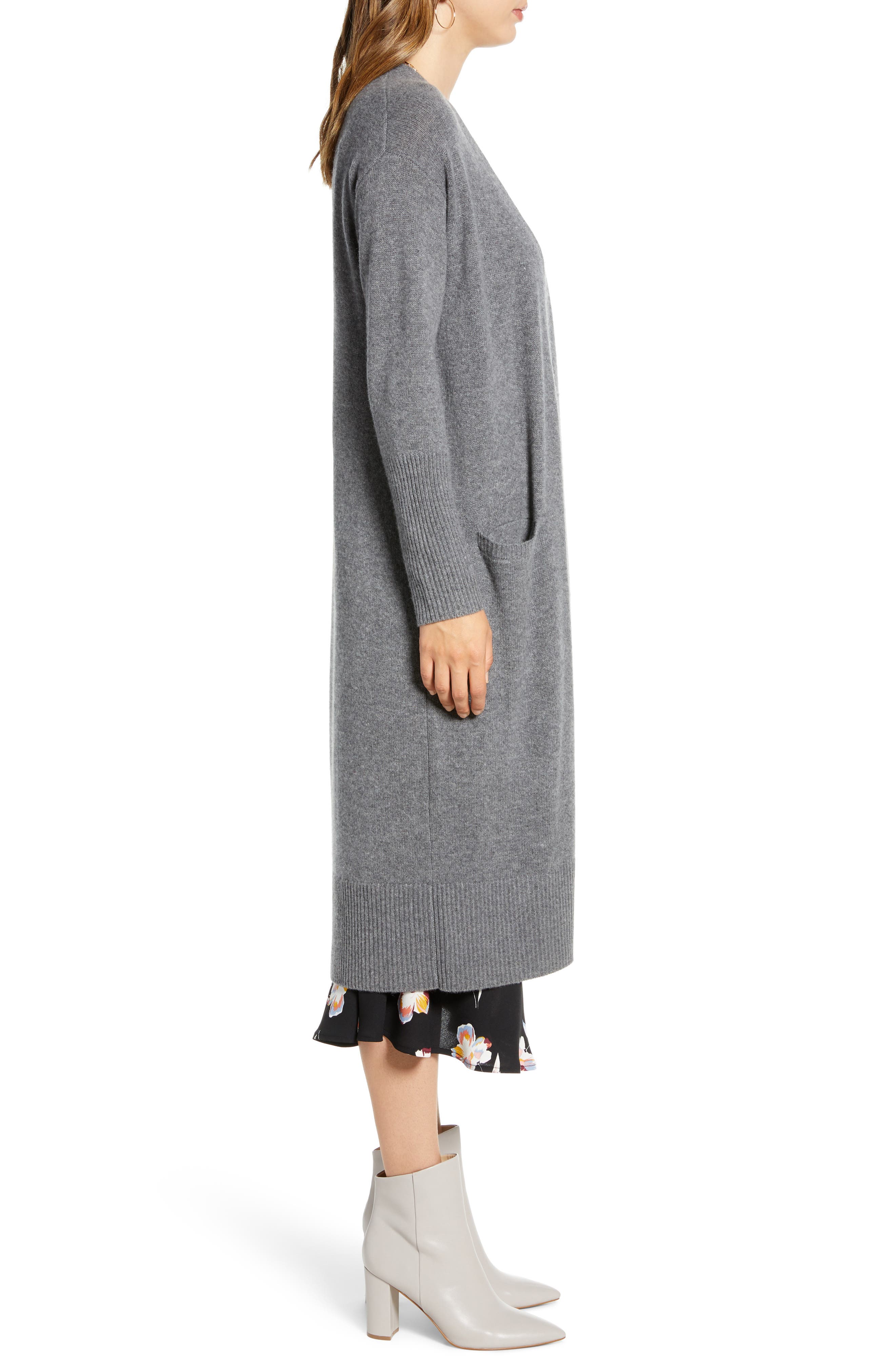 halogen wool & cashmere long cardigan