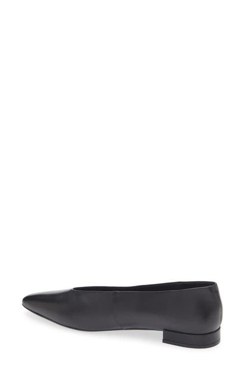 Jeffrey Campbell Hinted Pointed Toe Flat In Black