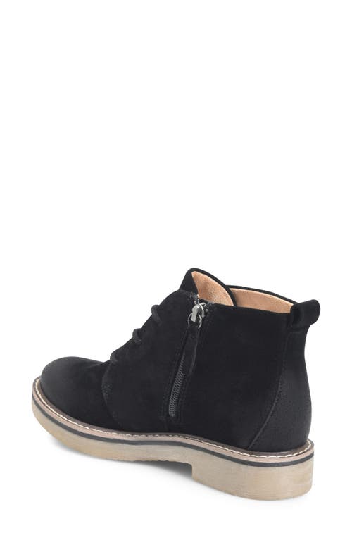 Comfortiva Rebeca Bootie In Black Suede