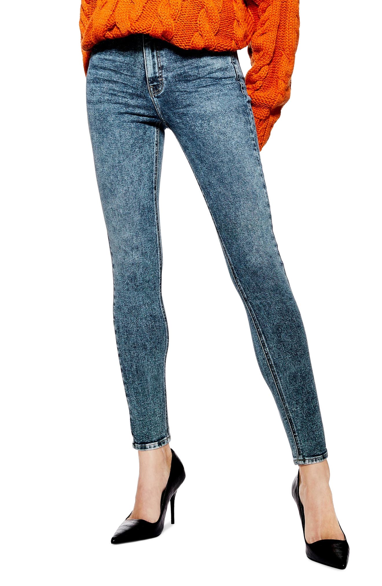 Jamie Acid Wash High Waist Skinny Jeans Nordstrom