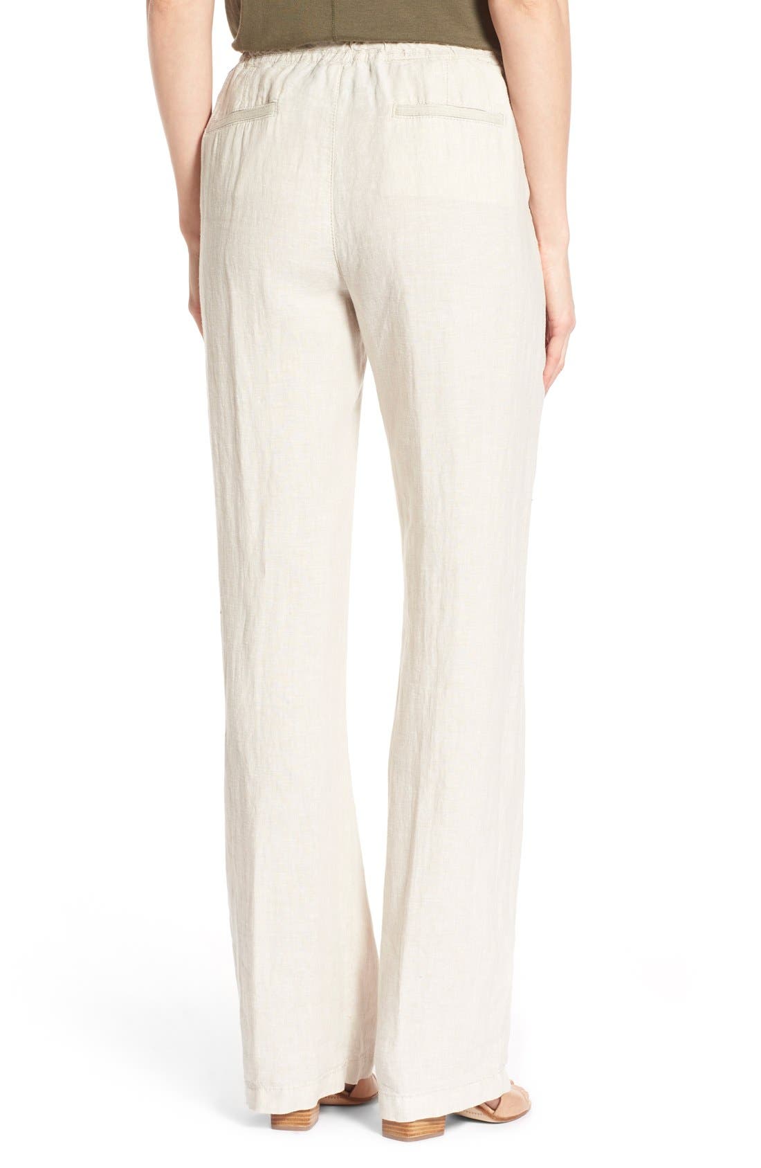 Caslon | Drawstring Linen Pants | Nordstrom Rack