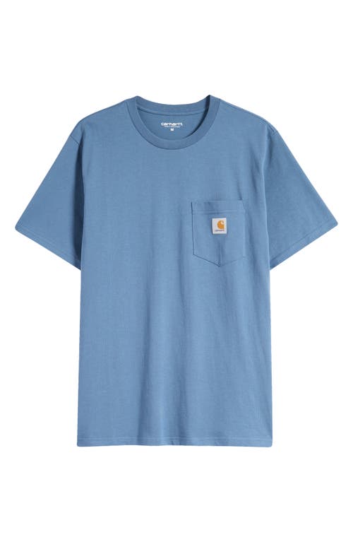 CARHARTT CARHARTT WORK IN PROGRESS LOGO POCKET T-SHIRT 