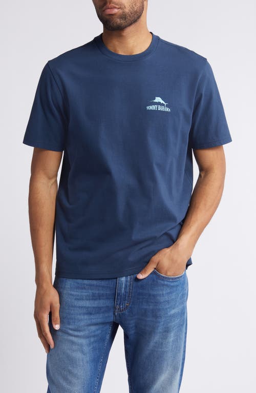 Tommy Bahama Float Server Graphic T-shirt In Navy