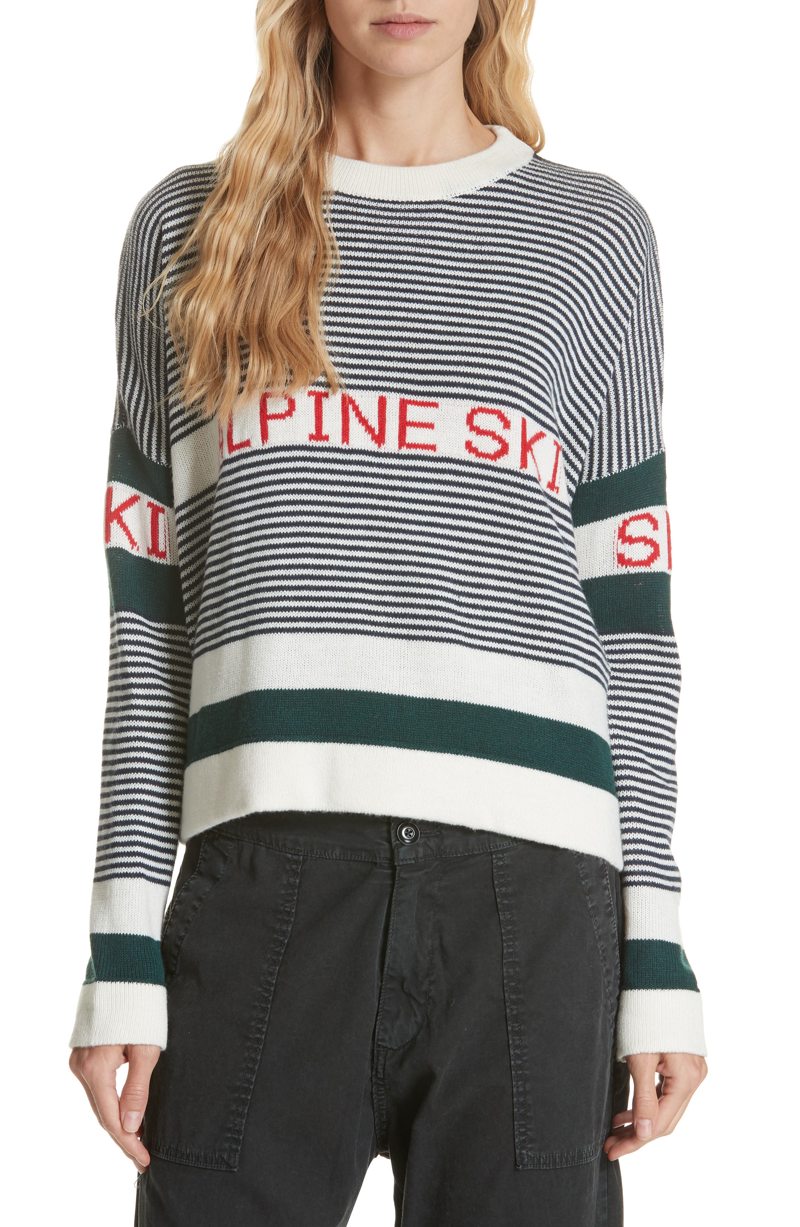 the great alpine ski sweater