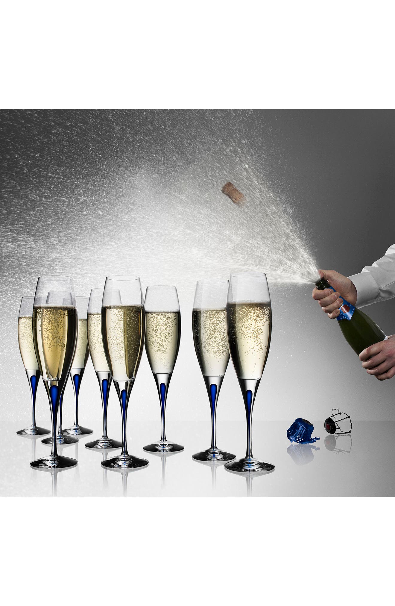 Orrefors Intermezzo Set of 2 Champagne Flutes Nordstrom