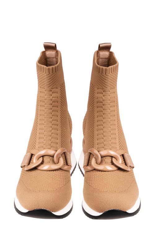 Ninety Union Brooklyn Pull-on Sneaker In Camel