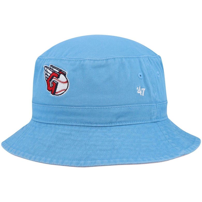 47 ' Light Blue Cleveland Guardians Ballpark Bucket Hat | ModeSens
