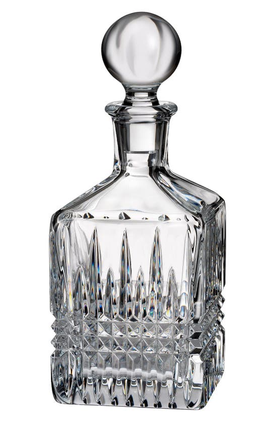 WATERFORD WATERFORD 'LISMORE DIAMOND' LEAD CRYSTAL DECANTER 