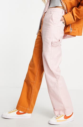 Topshop pink cargo on sale pants