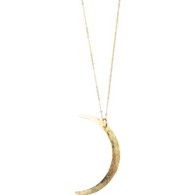 Nashelle Crescent Moon Necklace