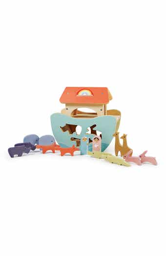 Little Dutch 7050 Wooden Play Set Noah's Ark: : Toys
