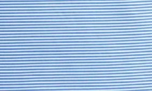 Tailorbyrd Kids' Stripe Performance Hoodie In Blue