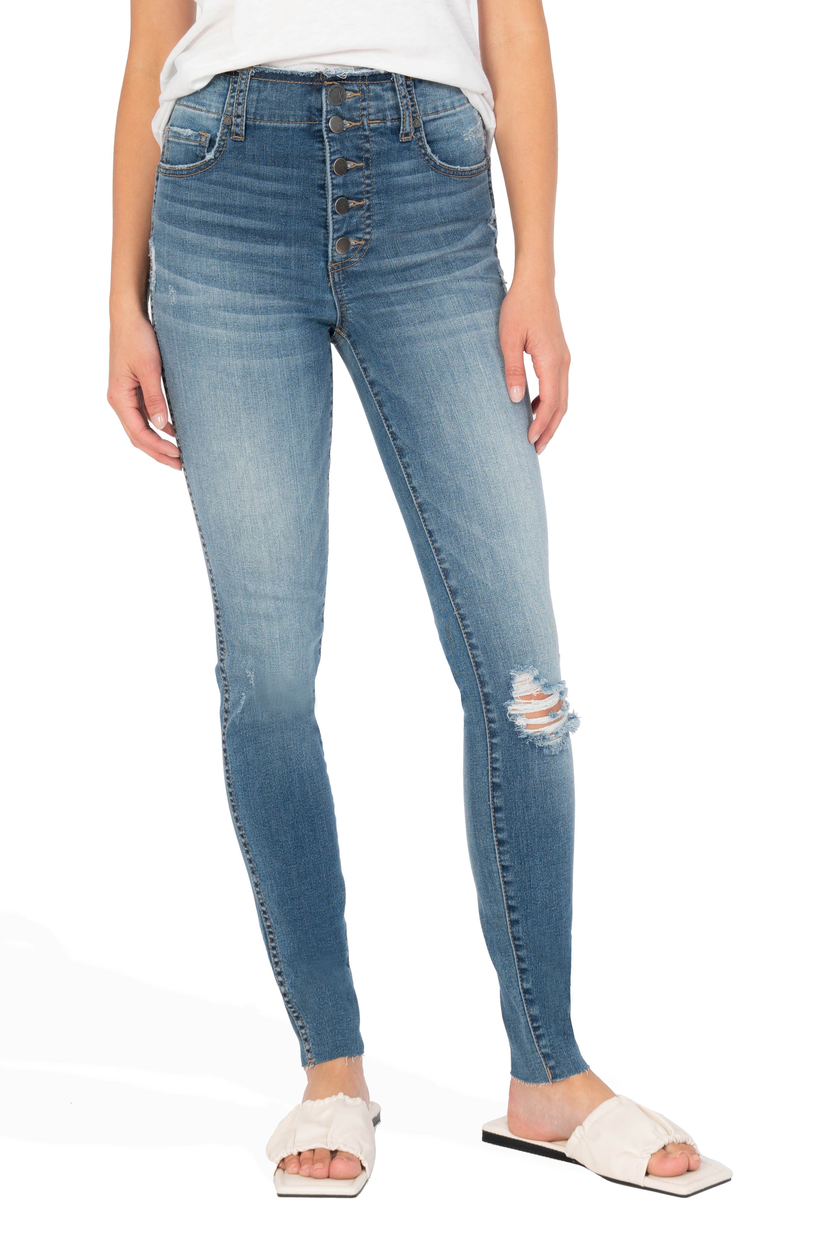 Jean Femme KUT From The Kloth - Taille 6, Coupe 69132, Style Décontracté, Très Bon état